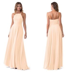 Azazie Melinda Pearl Pink dress